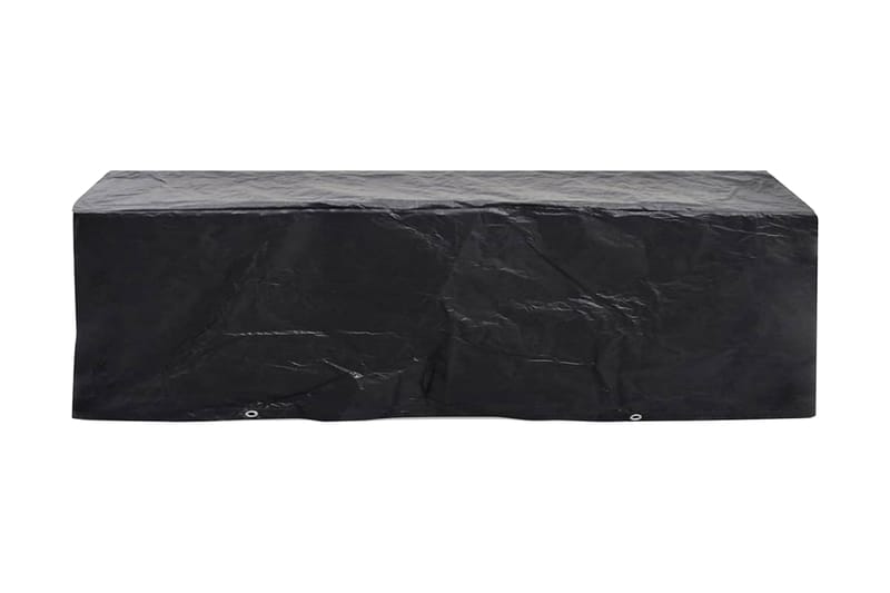 Aurinkotuolin suoja 8 purjerengasta 218 x 77 x 55 cm - Musta - Puutarhakalusteet - Puutarhatuoli - Aurinkosänky & aurinkovaunu