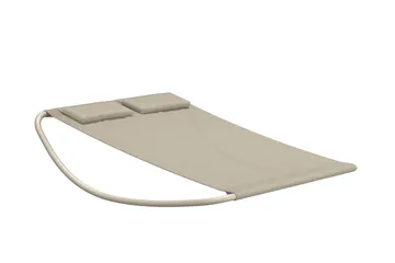Gordo aurinkosänky ulkokäyttöön - Beige - Puutarhakalusteet - Puutarhatuoli - Aurinkosänky & aurinkovaunu