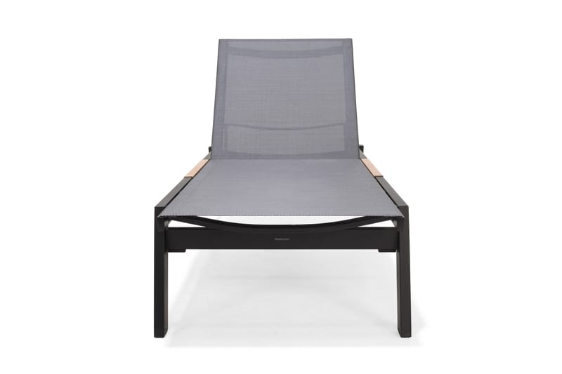 Panama Aurinkotuoli 176x72 cm Musta - Lifestyle Garden - Puutarhakalusteet - Puutarhatuoli - Aurinkosänky & aurinkovaunu