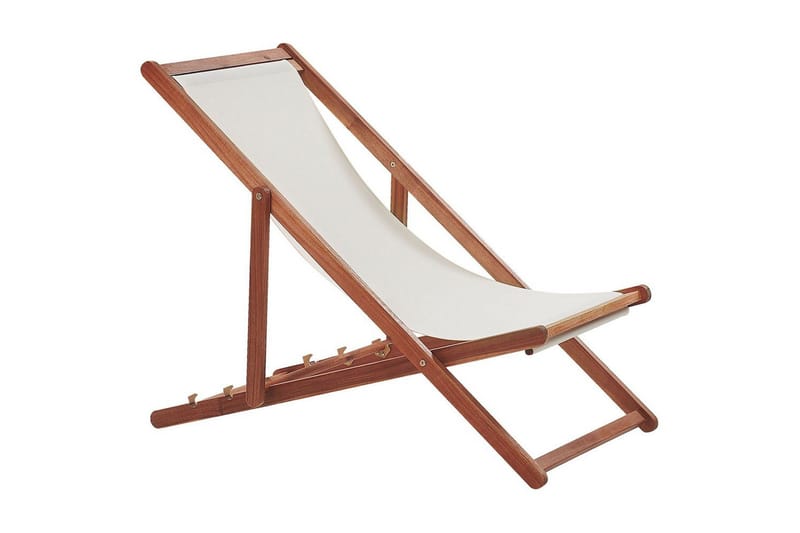 Aurinkotuoli 2 vaihtokankaat Anzio, Valkoinen, tumma puu, monivärinen