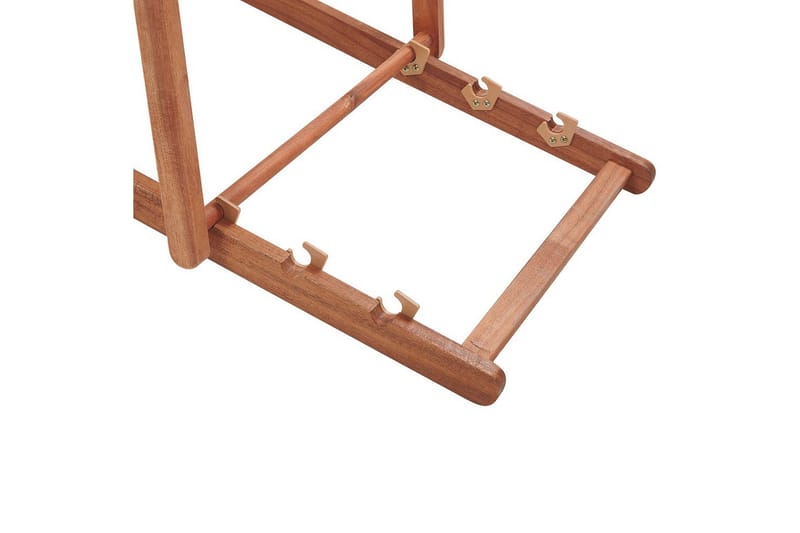 Aurinkotuoli 2 vaihtokankaat Anzio - Valkoinen, tumma puu, monivärinen - Puutarhakalusteet - Puutarhatuoli - Aurinkotuoli