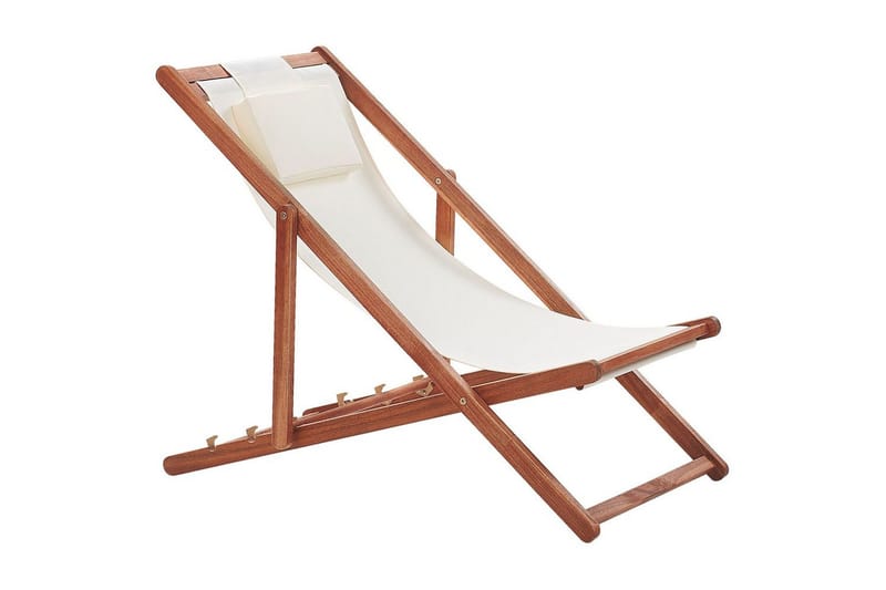 Aurinkotuoli 2 vaihtokankaat Avellino, Valkoinen, tumma puu, monivärinen