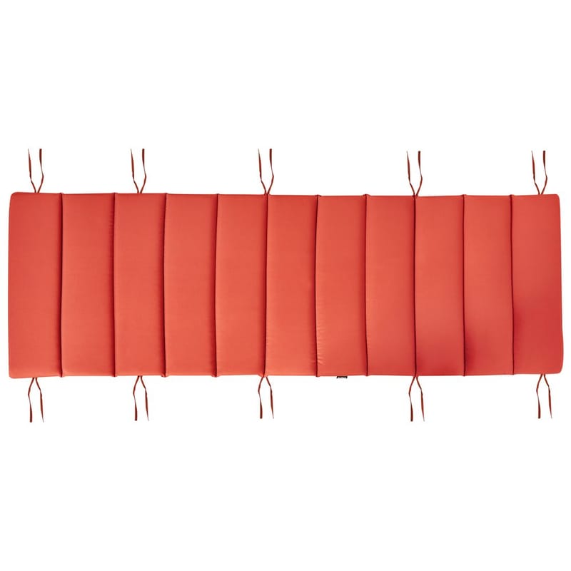 Aurinkotuoli Brescia Premium - Vaalea puu, punainen - Puutarhakalusteet - Puutarhatuoli - Aurinkotuoli