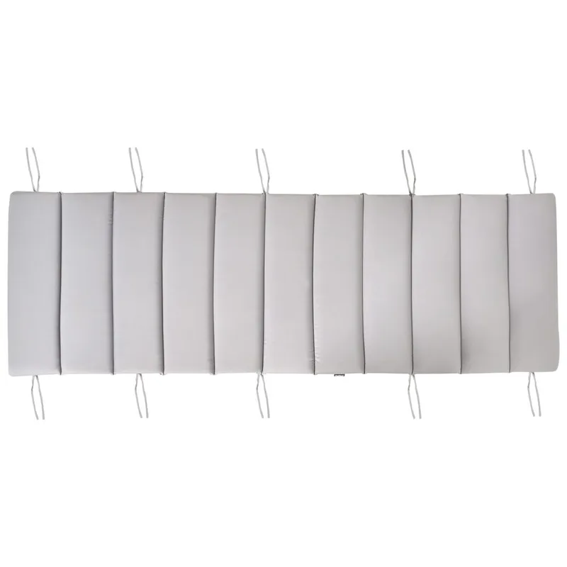 Aurinkotuoli Brescia Premium - Vaalea puu, vaaleanharmaa - Puutarhakalusteet - Puutarhatuoli - Aurinkotuoli