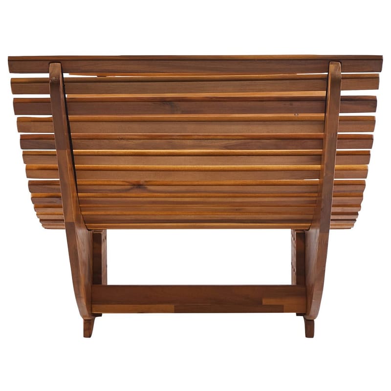 Aurinkotuoli Brescia Premium - Vaalea puu, taupe - Puutarhakalusteet - Puutarhatuoli - Aurinkotuoli