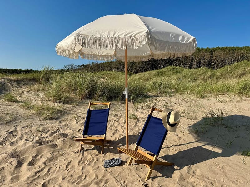 Aurinkotuoli Hillerstorp Mölle - Sininen - Puutarhakalusteet - Puutarhatuoli - Aurinkotuoli