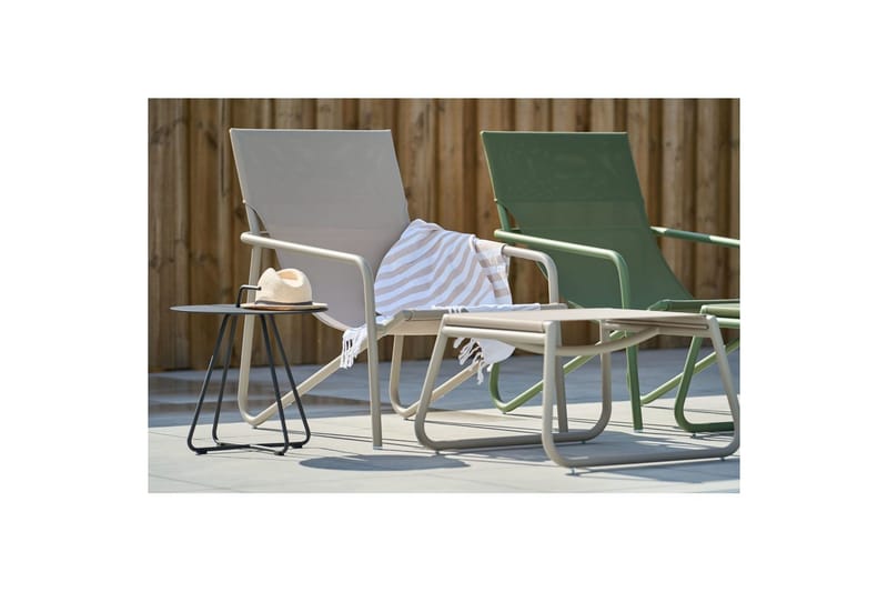 Aurinkotuoli Hillerstorp Sandholma Beige - Beige - Puutarhakalusteet - Puutarhatuoli - Aurinkotuoli