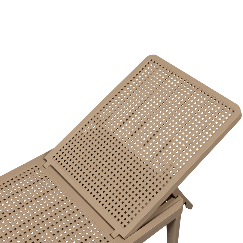 Aurinkotuoli Jinte ulkokäyttöön - Hiekka - Puutarhakalusteet - Puutarhatuoli - Aurinkosänky & aurinkovaunu