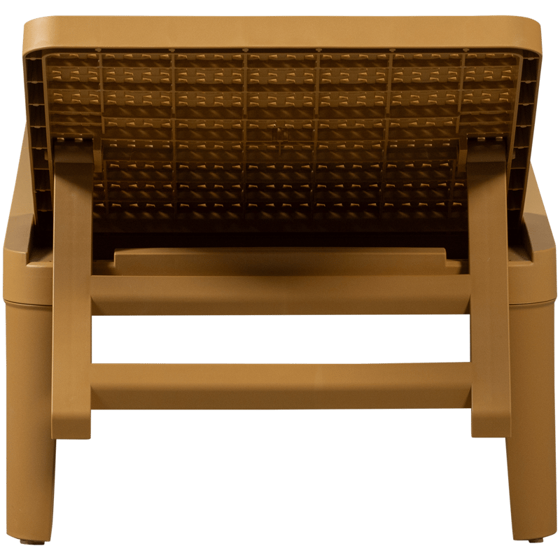 Aurinkotuoli Jinte ulkokäyttöön - Keltainen - Puutarhakalusteet - Puutarhatuoli - Aurinkosänky & aurinkovaunu