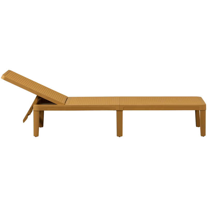 Aurinkotuoli Jinte ulkokäyttöön - Keltainen - Puutarhakalusteet - Puutarhatuoli - Aurinkosänky & aurinkovaunu