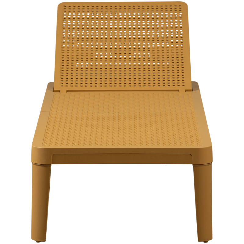 Aurinkotuoli Jinte ulkokäyttöön - Keltainen - Puutarhakalusteet - Puutarhatuoli - Aurinkosänky & aurinkovaunu