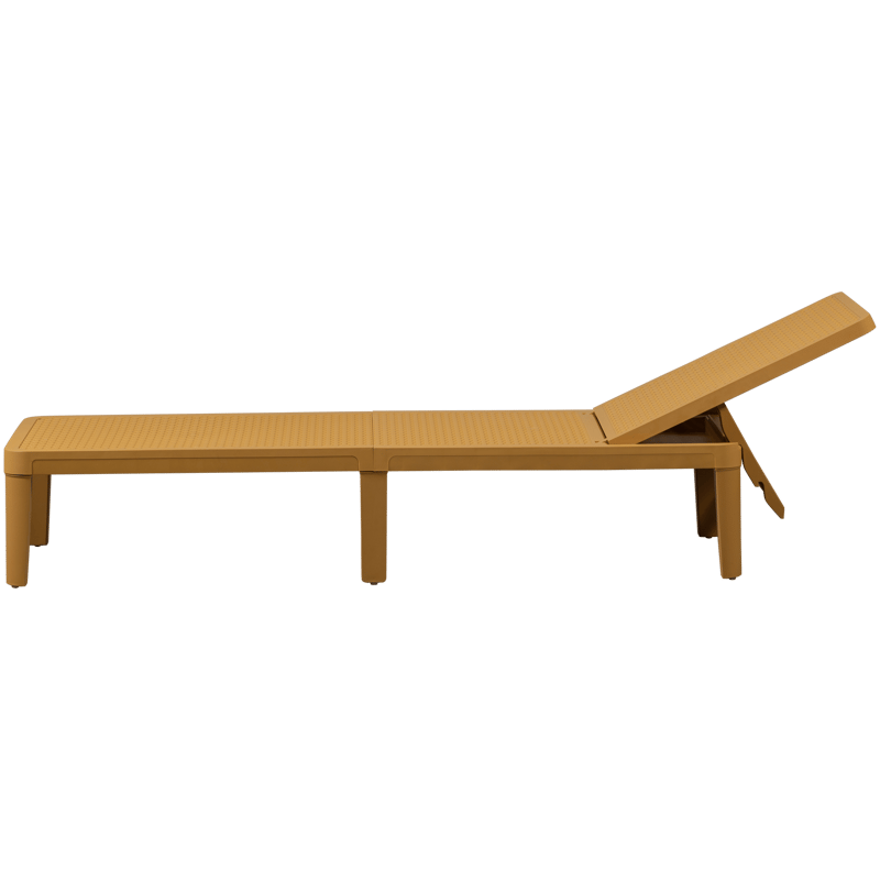 Aurinkotuoli Jinte ulkokäyttöön - Keltainen - Puutarhakalusteet - Puutarhatuoli - Aurinkosänky & aurinkovaunu