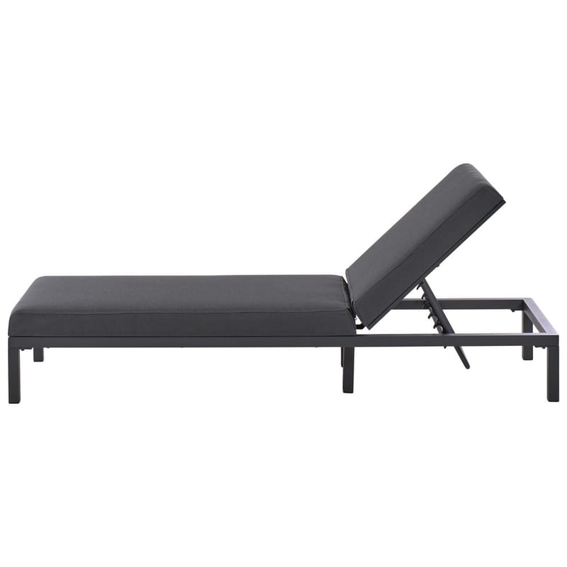 Aurinkotuoli Lariano - Harmaa - Puutarhakalusteet - Puutarhatuoli - Aurinkotuoli