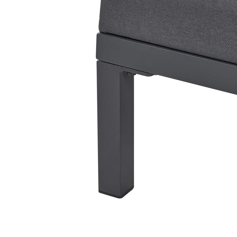 Aurinkotuoli Lariano - Harmaa - Puutarhakalusteet - Puutarhatuoli - Aurinkotuoli