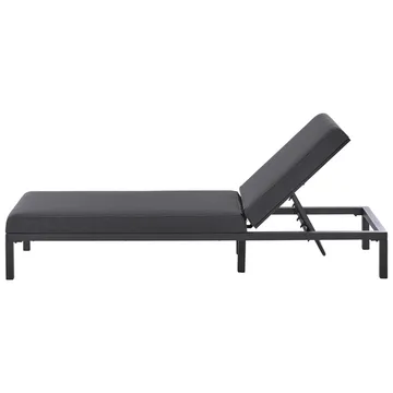 Aurinkotuoli Lariano - Harmaa - Puutarhakalusteet - Puutarhatuoli - Aurinkotuoli