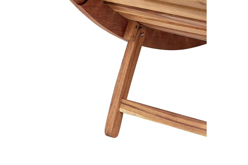 Aurinkotuoli Luino - Vaalea puu, harmaa - Puutarhakalusteet - Puutarhatuoli - Aurinkosänky & aurinkovaunu