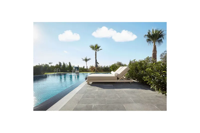 Aurinkotuoli Malkiat Beige - Beige - Puutarhakalusteet - Puutarhatuoli - Aurinkotuoli