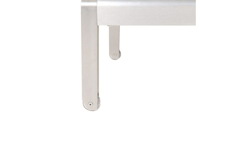 Aurinkotuoli Nardo - Musta, Hopea - Puutarhakalusteet - Puutarhatuoli - Aurinkosänky & aurinkovaunu