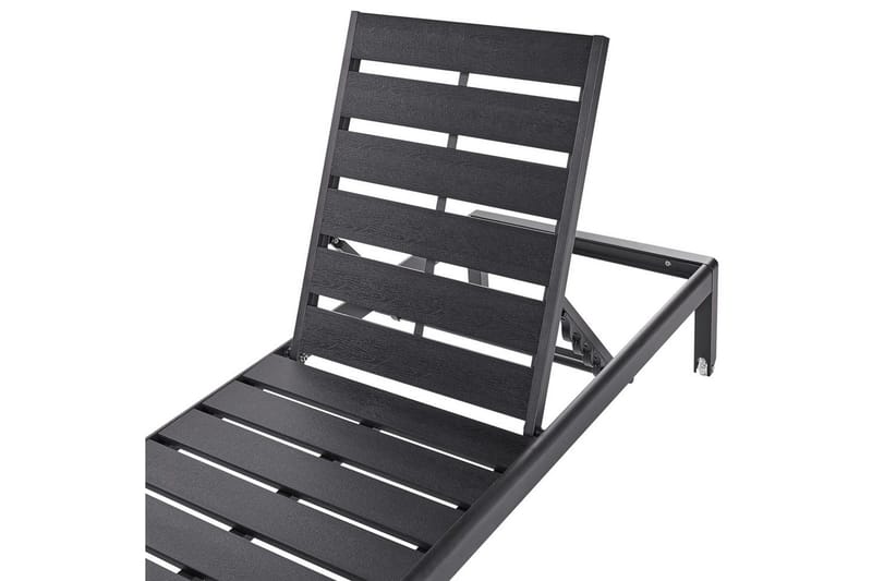 Aurinkotuoli Nardo - Musta - Puutarhakalusteet - Puutarhatuoli - Aurinkosänky & aurinkovaunu