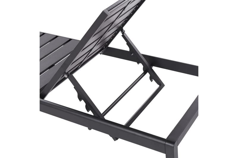 Aurinkotuoli Nardo - Musta - Puutarhakalusteet - Puutarhatuoli - Aurinkosänky & aurinkovaunu