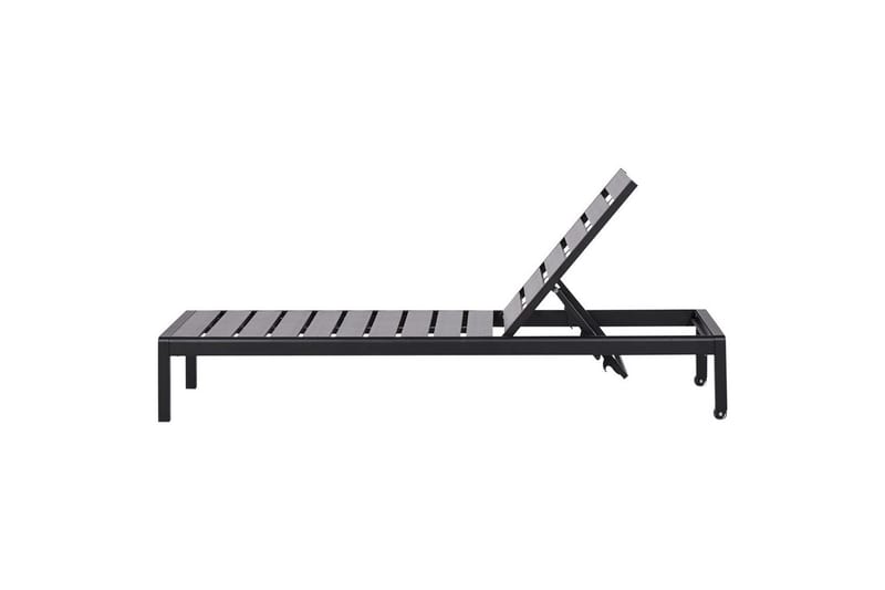 Aurinkotuoli Nardo - Musta - Puutarhakalusteet - Puutarhatuoli - Aurinkosänky & aurinkovaunu