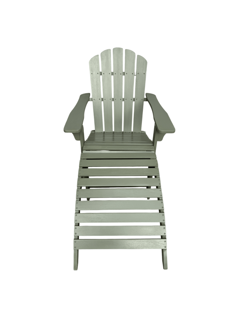 Aurinkotuoli Ulkokäyttöön - Tummanvihreä - Puutarhakalusteet - Puutarhatuoli - Aurinkotuoli