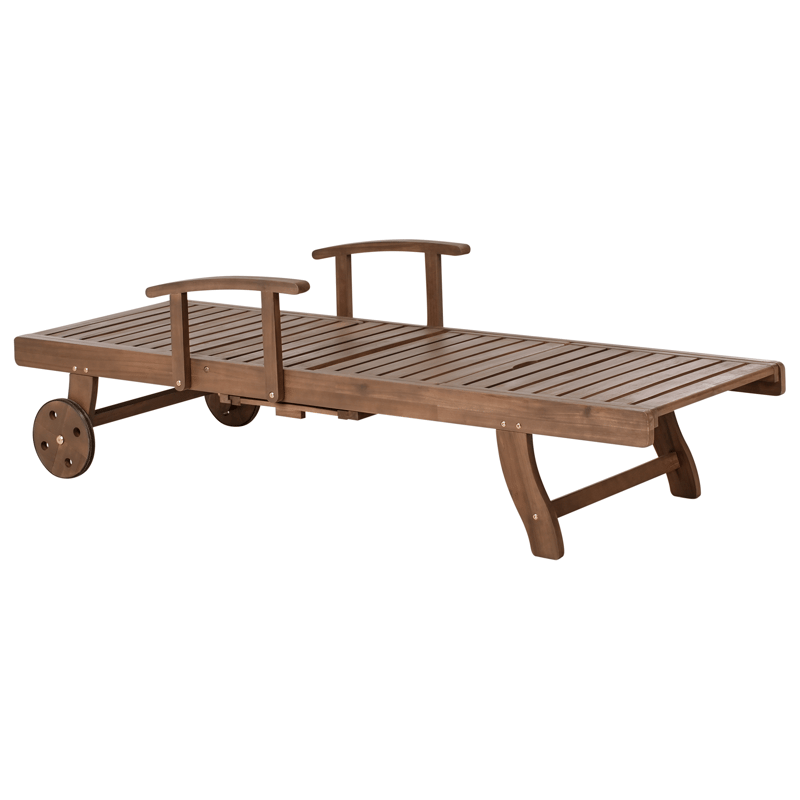 Aurinkotuoli ulos Amantea akaasiapuu - Ruskea - Puutarhakalusteet - Puutarhatuoli - Aurinkosänky & aurinkovaunu