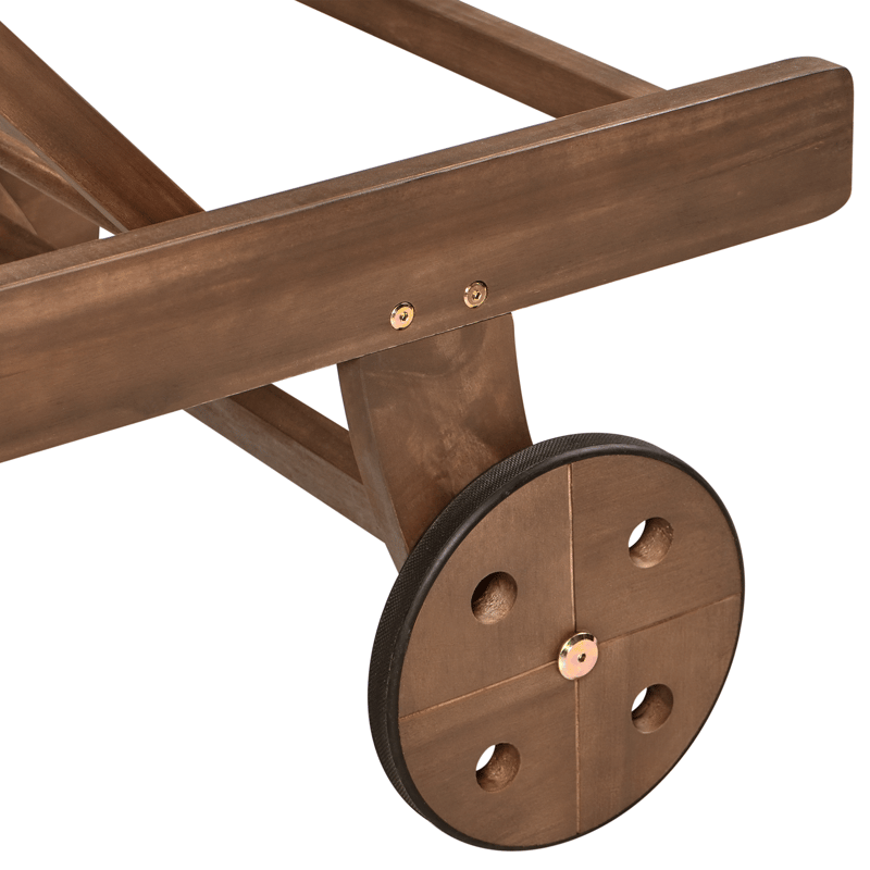 Aurinkotuoli ulos Amantea akaasiapuu - Ruskea - Puutarhakalusteet - Puutarhatuoli - Aurinkosänky & aurinkovaunu