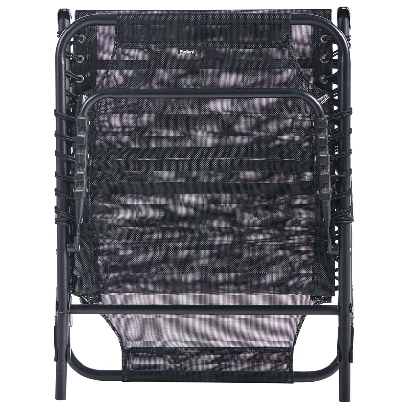 Aurinkotuoli ulos Ambato taitettava - Musta - Puutarhakalusteet - Puutarhatuoli - Aurinkosänky & aurinkovaunu