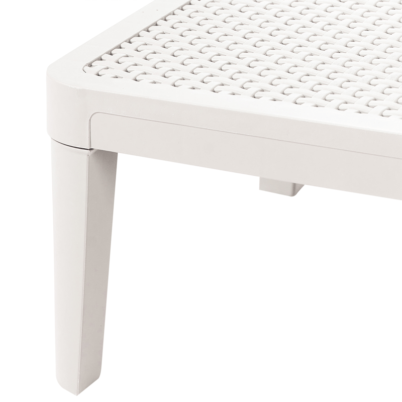 Aurinkotuoli ulos Ossimo - Harmaa - Puutarhakalusteet - Puutarhatuoli - Aurinkotuoli