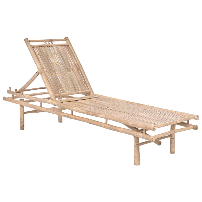 Aurinkotuoli ulos Sulmona bambupuu, Ruskea