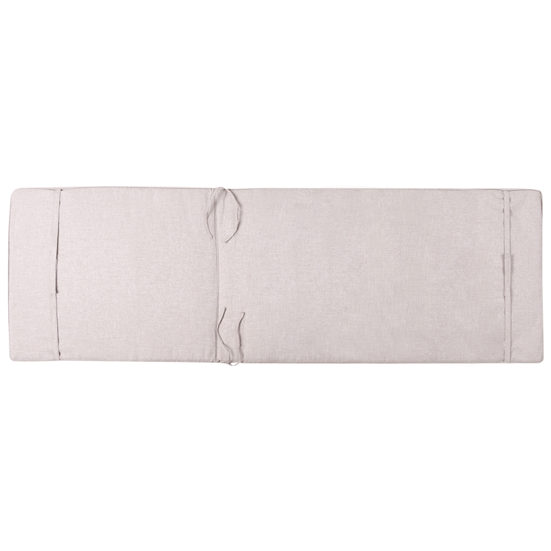 Aurinkotuoli ulos Volterra Teräs - Beige/Harmaa - Puutarhakalusteet - Puutarhatuoli - Aurinkosänky & aurinkovaunu