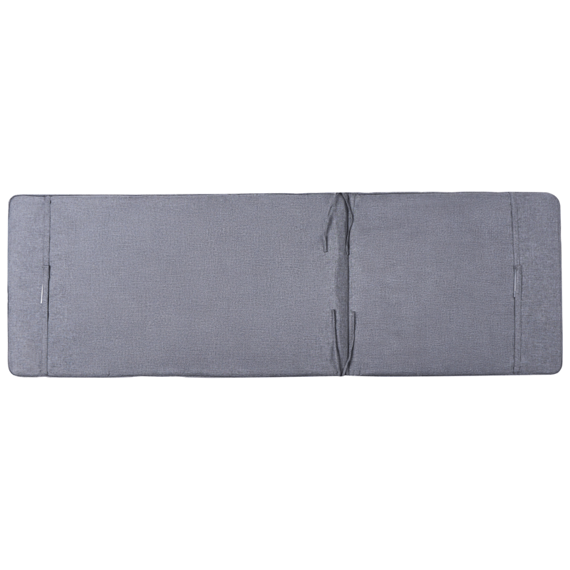 Aurinkotuoli ulos Volterra Teräs - Harmaa - Puutarhakalusteet - Puutarhatuoli - Aurinkosänky & aurinkovaunu