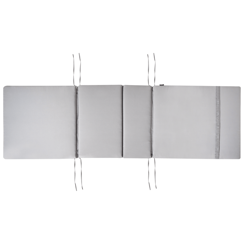 Aurinkotuoli ulos pehmusteella Amantea Premium II akaasiapuu - Ruskea/Harmaa - Puutarhakalusteet - Puutarhatuoli - Aurinkosänky & aurinkovaunu