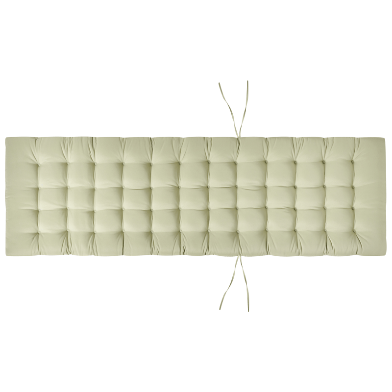 Aurinkotuoli ulos pehmusteella Cesana Premium akaasiapuu - Ruskea/Vihreä - Puutarhakalusteet - Puutarhatuoli - Aurinkosänky & aurinkovaunu