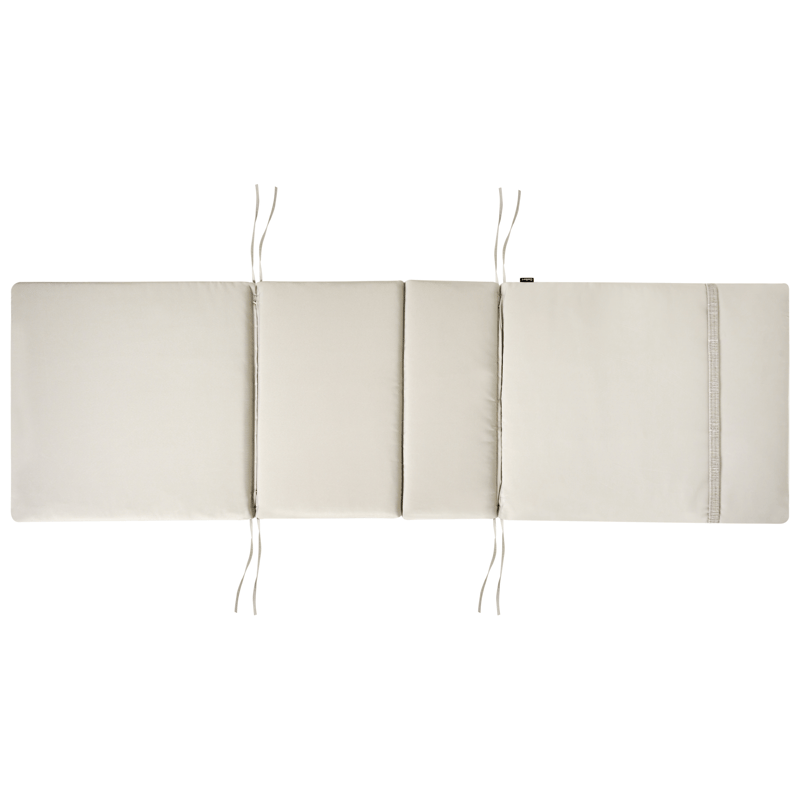 Aurinkotuoli ulos pehmusteella Amantea Premium II akaasiapuu - Taupe - Puutarhakalusteet - Puutarhatuoli - Aurinkosänky & aurinkovaunu