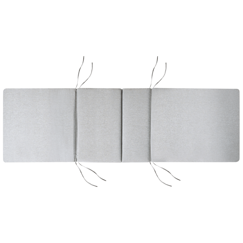 Aurinkotuoli ulos pehmusteella Amantea Premium II akaasiapuu - Ruskea/Harmaa - Puutarhakalusteet - Puutarhatuoli - Aurinkosänky & aurinkovaunu