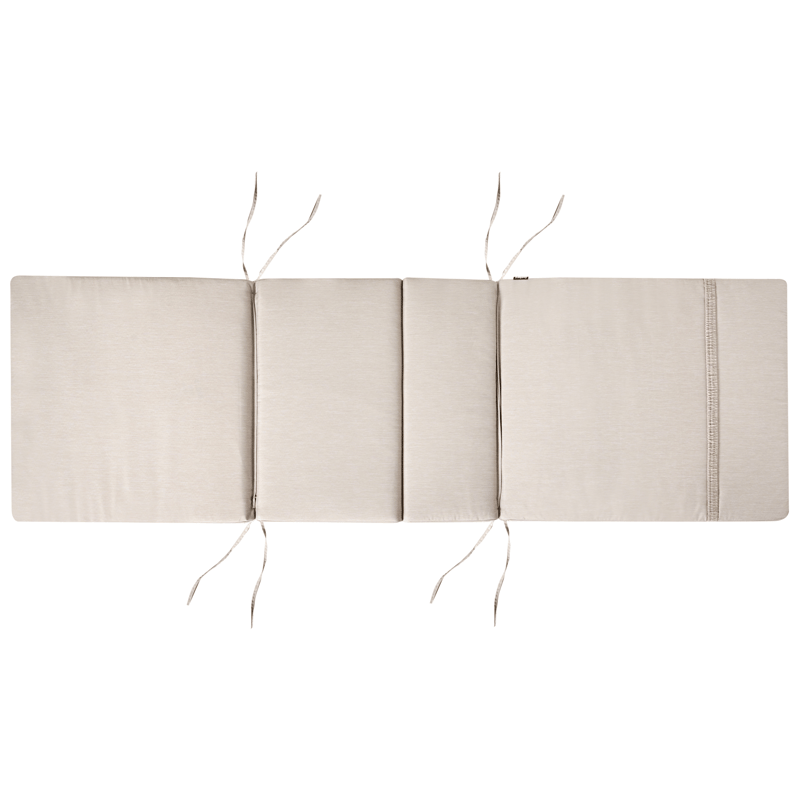 Aurinkotuoli ulos pehmusteella Java Premium akaasiapuu - Ruskea/Vaalea beige - Puutarhakalusteet - Puutarhatuoli - Aurinkosänky & aurinkovaunu