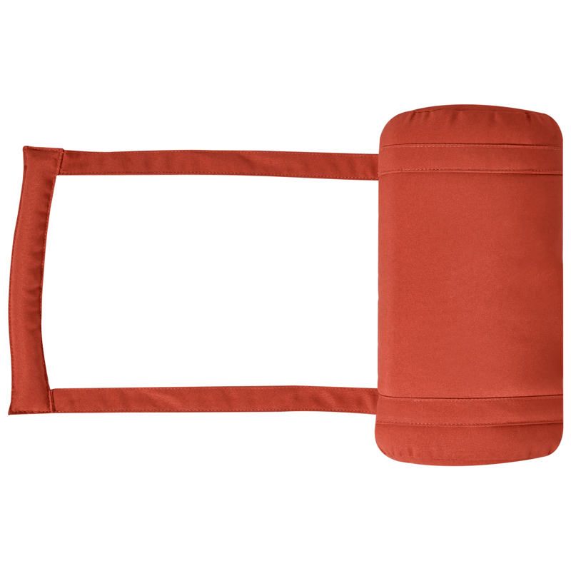 Aurinkotuoli ulos pehmusteella Amantea Premium II akaasiapuu - Ruskea/punainen - Puutarhakalusteet - Puutarhatuoli - Aurinkosänky & aurinkovaunu