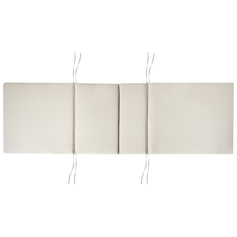 Aurinkotuoli ulos pehmusteella Amantea Premium akaasiapuu - Ruskea/Taupe - Puutarhakalusteet - Puutarhatuoli - Aurinkosänky & aurinkovaunu