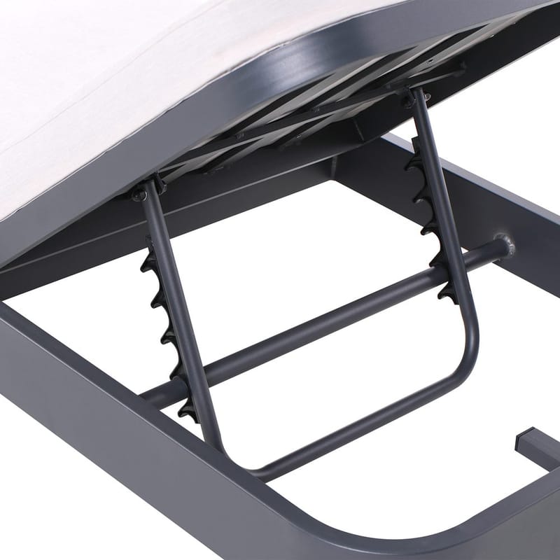 Aurinkotuoli pehmusteella Nettuno - Puutarhakalusteet - Puutarhatuoli - Aurinkotuoli