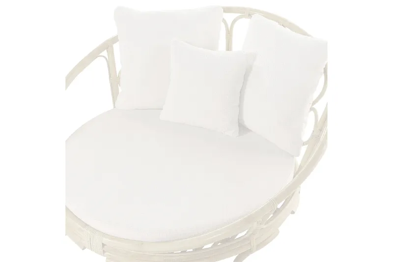 Aurinkotuolisetti 2 kpl Rossano - Luonnollinen, beige - Puutarhakalusteet - Puutarhatuoli - Ulkotilan nojatuolit