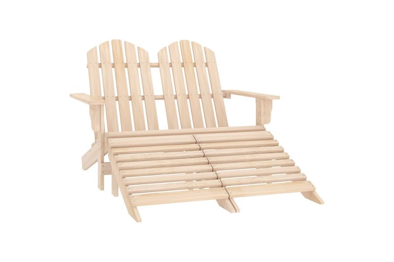 2-istuttava Adirondack-puutarhatuoli/rahi täysi kuusi - Puutarhakalusteet - Puutarhatuoli - Aurinkotuoli
