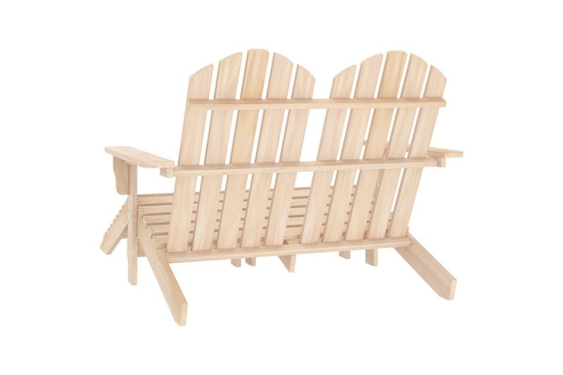 2-istuttava Adirondack-puutarhatuoli/rahi täysi kuusi - Puutarhakalusteet - Puutarhatuoli - Aurinkotuoli