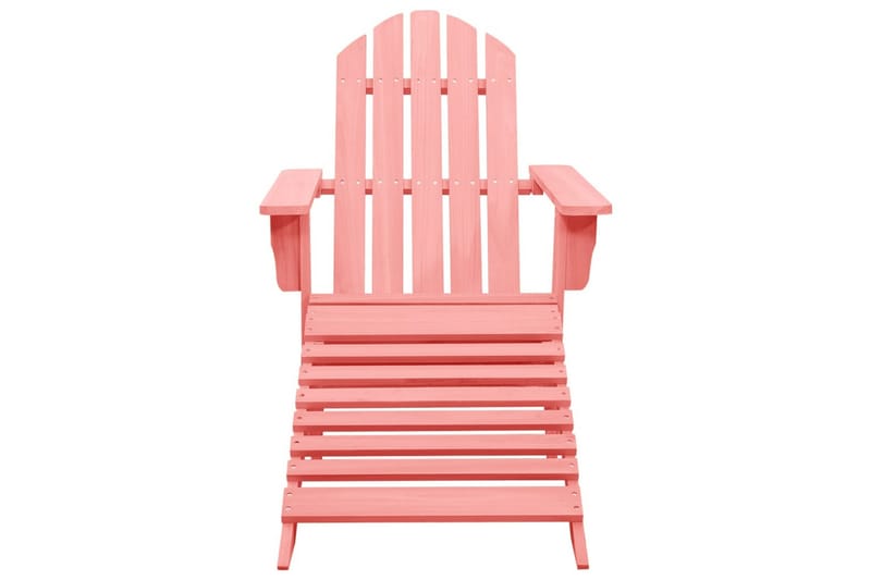 Adirondack-puutarhatuoli rahilla täysi kuusi pinkki - Puutarhakalusteet - Puutarhatuoli - Aurinkotuoli