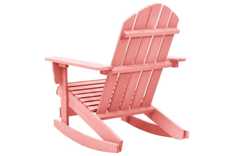 Adirondack-puutarhan keinutuoli täysi kuusi pinkki - Puutarhakalusteet - Puutarhatuoli - Aurinkotuoli