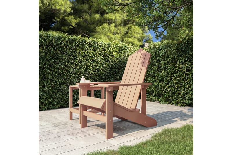 Adirondack puutarhatuoli HDPE ruskea - Ruskea - Puutarhakalusteet - Puutarhatuoli - Aurinkotuoli