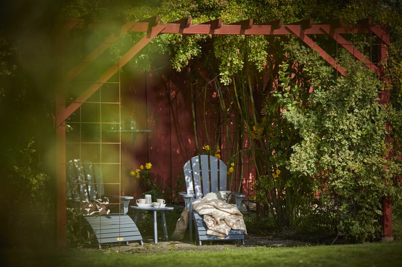 Aurinkotuoli Hillerstorp Tennessee - Harmaa - Puutarhakalusteet - Puutarhatuoli - Aurinkotuoli