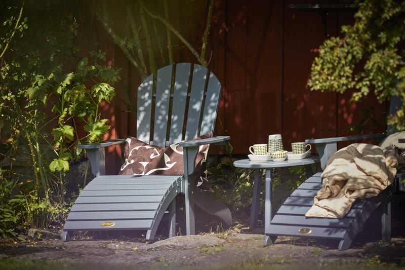 Aurinkotuoli Hillerstorp Tennessee - Harmaa - Puutarhakalusteet - Puutarhatuoli - Aurinkotuoli