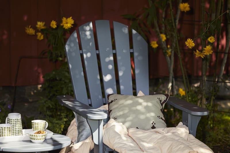 Aurinkotuoli Hillerstorp Tennessee - Harmaa - Puutarhakalusteet - Puutarhatuoli - Aurinkotuoli